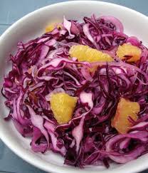 Cooketteria Roher Rotkohlsalat Mit Orangen Rotkohlsalat Lebensmittel Essen Kochen Und Backen Rezepte