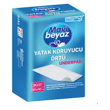 Yatak Koruyucu Ortu 60x90 Cm 30 Adet Ambalaj Store