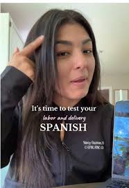 Let’s practice all this Spanish y’all have been working on! Tell me what  your score is out of 12 in the comments. ✨ I just know your patients are  loving all this new knowledge. #laboranddeliverynurse ...