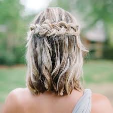 25 Amazing Braids Ideas For Special Occasion Short Hair Styles Short Wedding Hair Braids For Short Hair