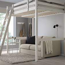 Il letto alto matrimoniale atlanta può essere completato con la. Stora Struttura Per Letto A Soppalco Mordente Bianco 140x200 Cm Ikea It