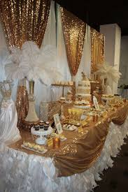 Need to turn your house into a speakeasy? 1920 S Great Gatsby Birthday Party Ideas Photo 1 Of 21 Catch My Party Masquerade Party Decorations Gatsby Party Decorations Gatsby Themed Party