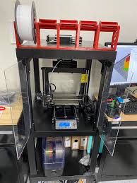 I Finally Fitted My Mmu2 Into The 3 Lack Table Enclosure The V2 Guide Said 3 Tables Might Be Too High To Get To The Mmu But It S Actually Perfect For Me Prusa3d