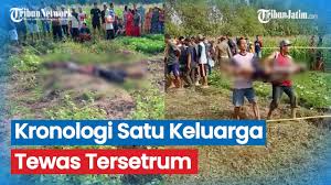 Selama 1,5 jam petugas mengevakuasi korban. Kronologi Satu Keluarga Tewas Tersengat Listrik Di Bojonegoro Youtube