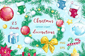 Download Christmas Decorations Stickers Graphic By Maycat Creative Fabrica SVG Cut Files