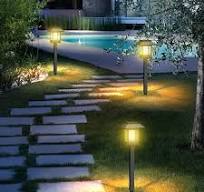 Outdoor Solar LED Ground Stake Light Lawn Lamp for Garden Villa Courtyard  Park Landscape Yard Atmosphere Lighting - AliExpress