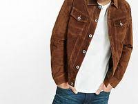 Biker leather jackets for mens generally come fitted with zips and in fantastic various colours to give the best appearance. 20 Suede Trucker Jacket Ideas Mens Outfits Menswear Men Casual