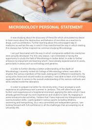 Microbiology Ps Is A Very Important Document When You Are Applying For The Program Personal Statement Examples Personal Statement Midwifery Personal Statement