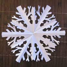 En suivant le tutoriel, avec un peu. Flocons De Noel En Papier