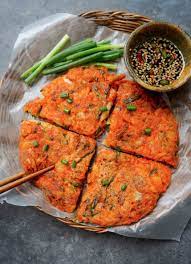 Korean Kimchi Pancakes Kimchi Jeon Recipe Kimchi Pancake Kimchi Jeon Vegan Kimchi