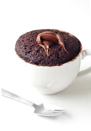 Nutella Chocolate Mug Cake For One Recipe In 2020 Nutella Mug Cake Chocolate Nutella Desserts