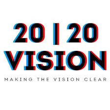 That means every 20 minutes, you should stop staring at your computer and look at something 20 feet away for 20 seconds. 20 20 Vision Series 2020 Vision Logo Focus Board Vision Logo