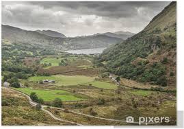 Des montagnes à la mer, découvrez les 15 plus beaux endroits à visiter au pays de galles. Poster Panorama Paysage Snowdonia National Park Pays De Galles Au Royaume Uni
