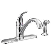From finishes that are guaranteed to last a lifetime, to faucets that perfectly balance your water pressure, moen sets the standard for exceptional beauty and Moen 7082 Torrance Single Handle Deck Mounted Kitchen Faucet With Side Spray Moen 7082srs Torrance Single Handle