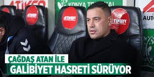 Konyaspor'un Çağdaş Atan ile galibiyet hasreti sürüyor