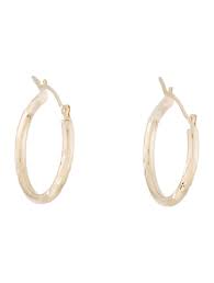 Ellery Nelson Splattered Coiled Hoop Earrings
