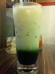 Wheatgrass Drink With Milk Slurp Wheat Grass Milk Glass Of Milk