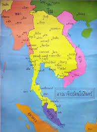 Asian Studies เอเชียศึกษา - แผ่นที่ 7 “อาณาจักรรัตนโกสินทร์” แผนที่ชุดนี้  นำนักเรียน นักศึกษา และผู้ดูอย่างเรา ๆ ท่าน ๆ ทั่วไป  เข้าสู่ยุคสมัยใกล้เคียงกับปัจจุบัน ด้วยการนำเสนอ “บันไดขั้นสุดท้าย” ที่  “ปัจจุบัน ประเทศไทย บรมจักรีวงศ์ กรุงรัตนโกสินทร์ ...