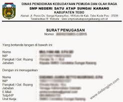 Check spelling or type a new query. Contoh Sk Penugasan Operator Sekolah Tahun 2015 Untuk Daftar Registrasi Di Sdm Pdsp Guna Pengelolaan Verval Nisn Dadang Jsn