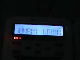 The eas is the nation's public warning system and will be broadcast through cable television, radio stations, and mobile devices such as cell phones. Real Tsunami Warning Youtube