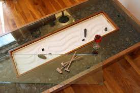 Zen garden for desk 3x sand and 12+ accessories, large japanese decorative tray (11x7.5in) for meditation,office,table, includes rake and incense kit for relaxation, chinese words rocks collection. Pin On To Make A House A Home