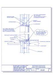 Sills require somewhat different treatment. Door Details Fox Blocks Caddetails