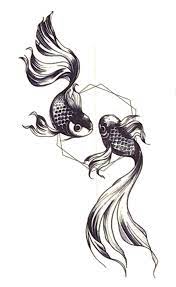 Nemo Small Unique Black Double Koi Fish Temporary Tattoo In 2021 Japanese Tattoo Japanese Tattoo Art Fish Tattoo Ideas