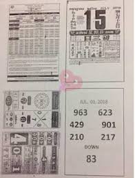 Thai Lottery Last Magazine Papers Tips 1 September 2018 Lottery Results Lottery Lottery Numbers