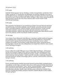 Selamat mengulang kaji dan menjawab dengan cemerlang pada hari peperiksaan kelak. Catatan Hari Sukan