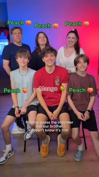 GUESS THE IMPOSTER CHALLENGE 🍑 , ., ., ., #fyp #family #funny #prank  #sharpefamilysingers