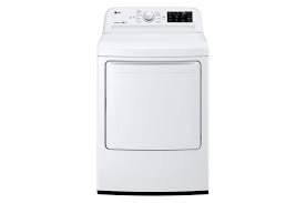 Ultra large white smart electric vented dryer with easyload door & sensor dry, energy star. Lg Dle7100w 7 3 Cu Ft Ultra Large Capacity Electric Dryer Lg Usa