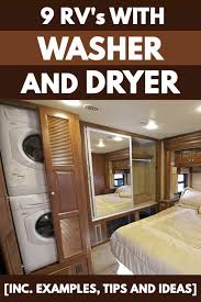 Travel trailer rv with washer and dryer. 9 Rv S With Washer And Dryer Inc Examples Tips And Ideas