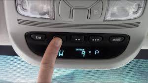 Press and hold the 1st and 3rd garage door buttons at the same time until you see the light flash. More Comfort Install The Garage Door Opener Afterwards