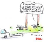 Alors qu'en 1975 les encombrements s'étaient traduits. Bison Fute Urtikan Net Le Premier Journal Satirique Actualite Dessins Mauvais Esprit Et Humour