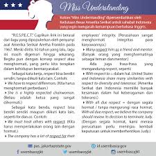 Kalimat lain yang berasal dari bahasa latin dan bisa juga kamu pakai adalah mea culpa. U S Embassy Jakarta Indonesia Kata Respect Dalam Bahasa Inggris Dapat Berguna Sebagai Kata Kerja Kata Benda Dan Digunakan Oleh Frasa Frasa Dalam Kalimat Tag Teman Kamu Di Kolom Komentar Dengan Hashtag