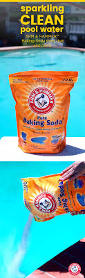 Now You Can Help Balance Your Pool Water Safely And Effectively Use Arm Hammer Baking Soda To Help Maintain Ph Lev Pool Water Pool Maintenance Blow Up Pool