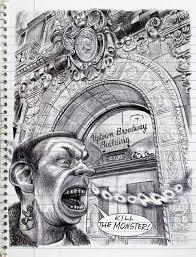 Emil Ferris My Favorite Thing Is Monsters Graphic Novelists Comic Artist Sketch Book