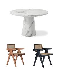 Pine pedestal circular table 112cm dia. Concept Dining Table Round 120cm 4 Office Chairs Von Chadaux
