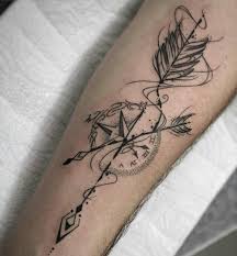 Arrowtattoo Dragontattooforwomen Tattoocrafts Arrowtattoo Dragontattooforwom In 2020 Tattoo Ideen Familie Tattoos Unterarm Coole Unterarm Tatowierungen