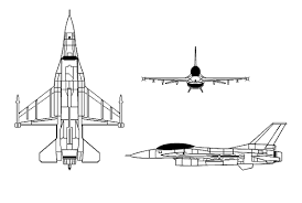 Smaller versions of each drawing are included for easier viewing & printing. F 16 Fighting Falcon General Dynamics Pakistan Aircraft Special Weapons Delivery Systems