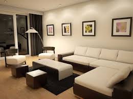 Popular Paint Colors For Living Rooms With Cream Wall Paint Color Combine With Biege Sofa Small Modern Living Room Small Living Room Layout Small Living Rooms