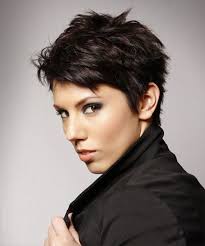 These super short cuts are excellent for thick or thin hair, and you have more styling options than you probably think. Hairstyles And Haircuts Thehairstyler Com Thick Hair Styles Pixie Haircut For Thick Hair Haircut For Thick Hair