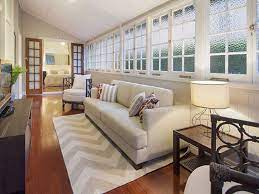 qlder sunroom sleepout well done in an awkward space similar to girls playroom weatherboard house home sunroom windows
