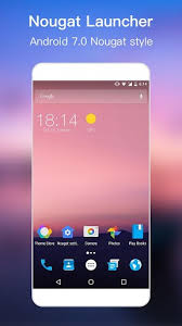 Desde la pantalla de inicio, deslice un dedo hacia arriba o hacia abajo para acceder a la pantalla aplicaciones. Download Nougat Launcher Apk Download For Android