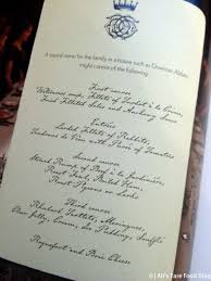 Downton abbey cooks and abbey cooks entertain. Christmas Dinner Downton Abbey Christmas Dinner Menu