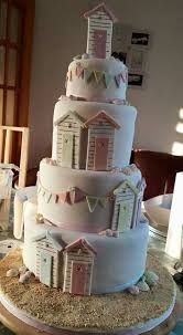 Beach Hut Cake Beach Hut Cake Seaside Wedding Cake Beach Cakes