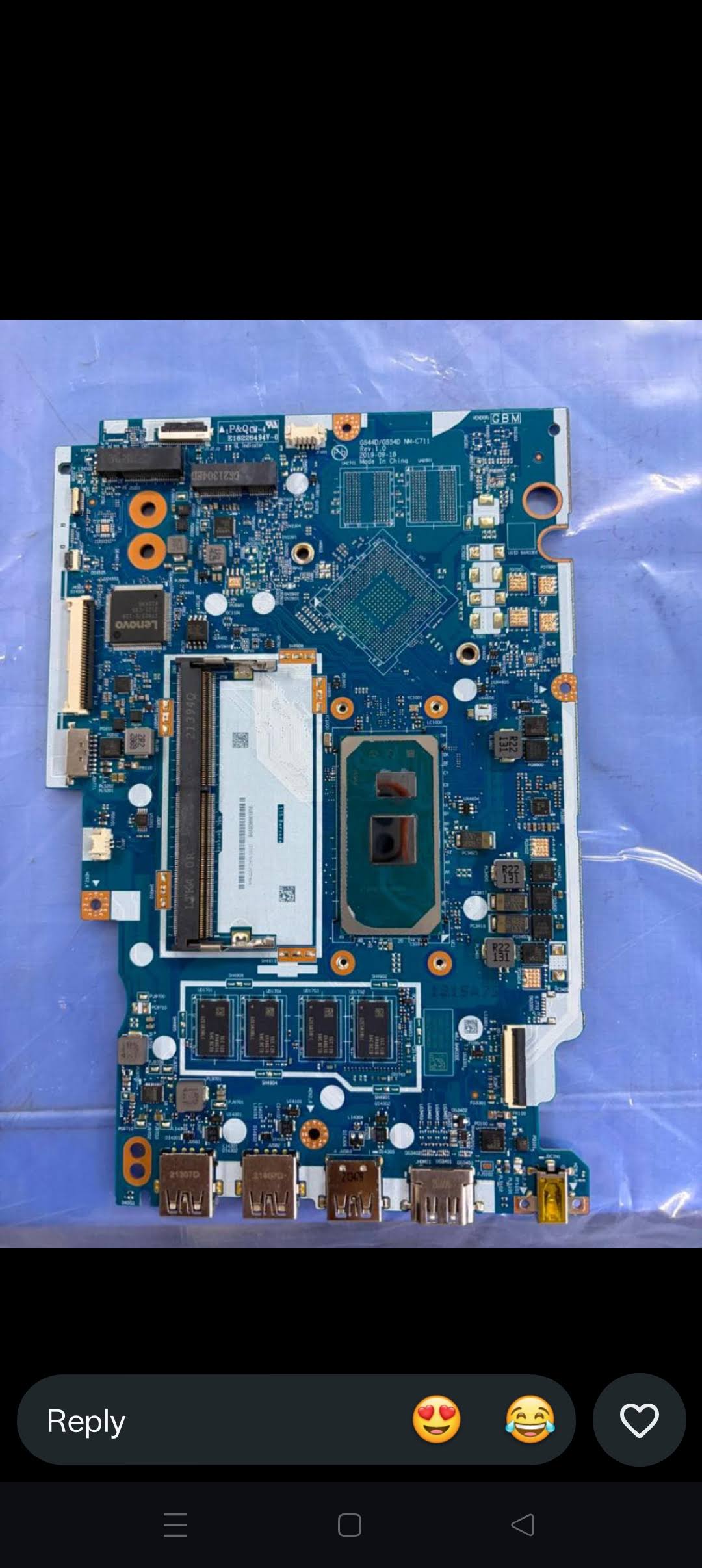 Lenovo S145-15IIL Motherboard | NM-C711 | Laptop Motherboa product image