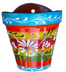 Riesenauswahl an produkten für zuhause. Cactus Canyon Ceramics Hanging Flower Pots Painted Flower Pots Flower Pots