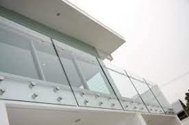 Hot Item Patch Fitting Frameless Glass Balustrade Glass Railing Pr 1012 Balcony Glass Design Glass Balcony Frameless Glass Balustrade