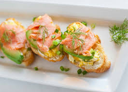 Smoked salmon spread with simple ingredients. Smoked Salmon Breakfast Croissants Tatyanas Everyday Food Recipe Smoked Salmon Recipes Breakfast Smoked Salmon Recipes Salmon Breakfast